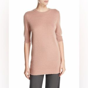 VINCE 100% Cashmere Elbow Sweater Sweater Blush Pink XS